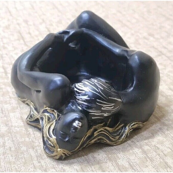 Beautiful Ceramic Sculpture Figurine Decor Candy Dish, Ash Tray Etc. - Picture 6 of 8